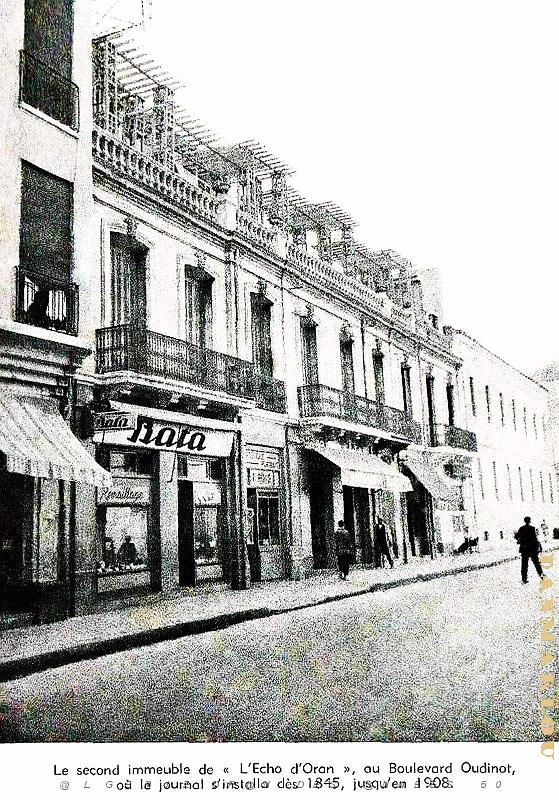 Oran - Marine - Boulevard Oudinot - Immeuble de l'Echo d'Oran.JPG